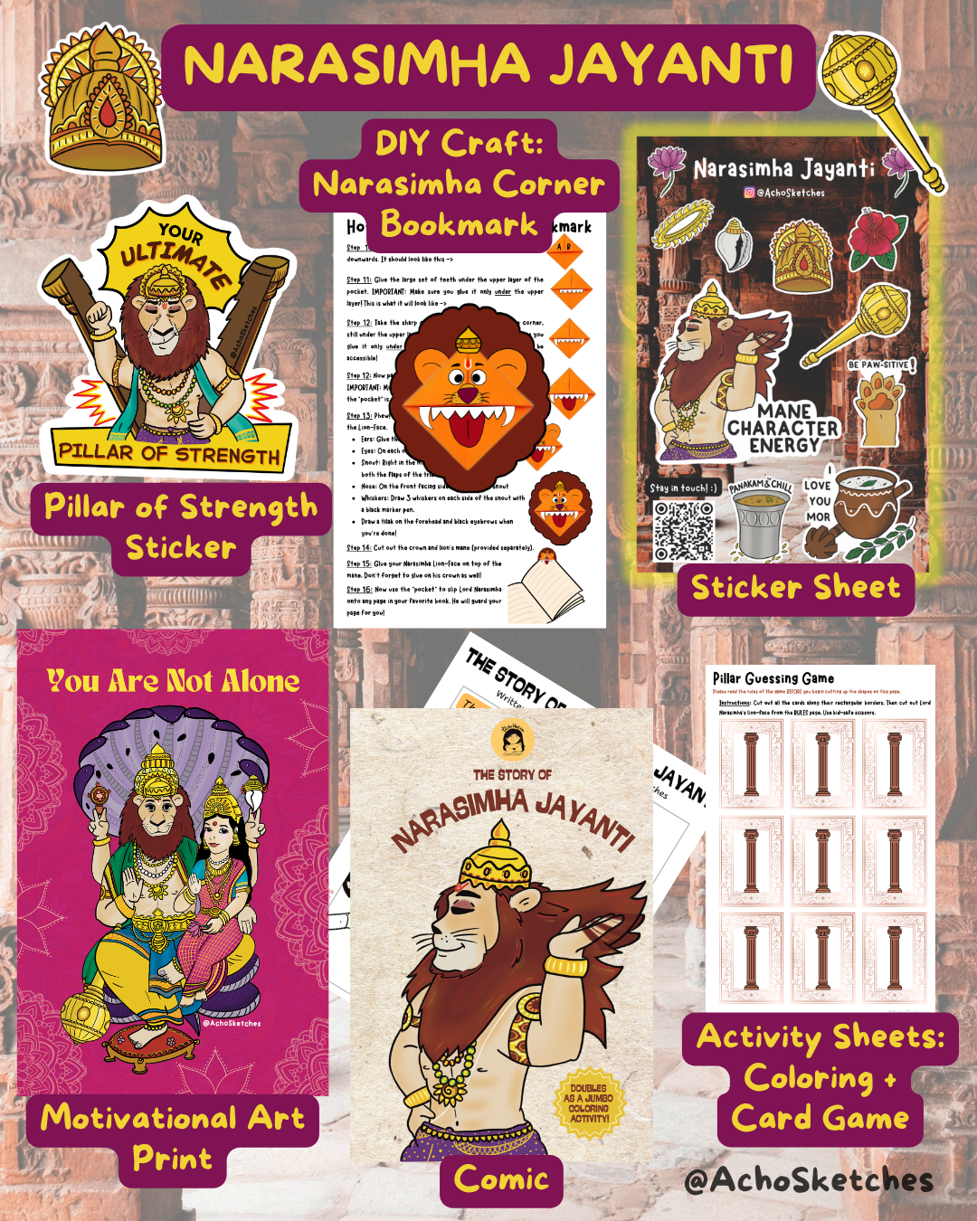 Narasimha Jayanti Festive Mailer