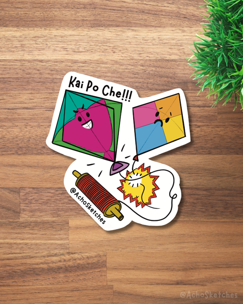 Kai Po Che Sticker