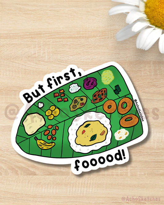 South Indian Thali (Sadhya) Sticker