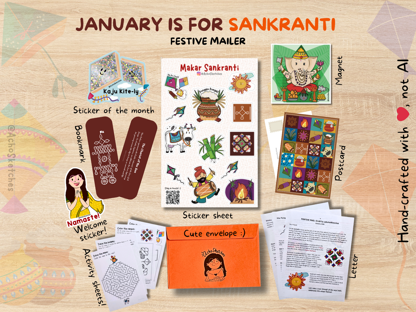 Makar Sankranti (Pongal, Lohri) Festive Mailer