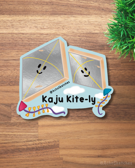 Kaju Kitely Glossy Sticker