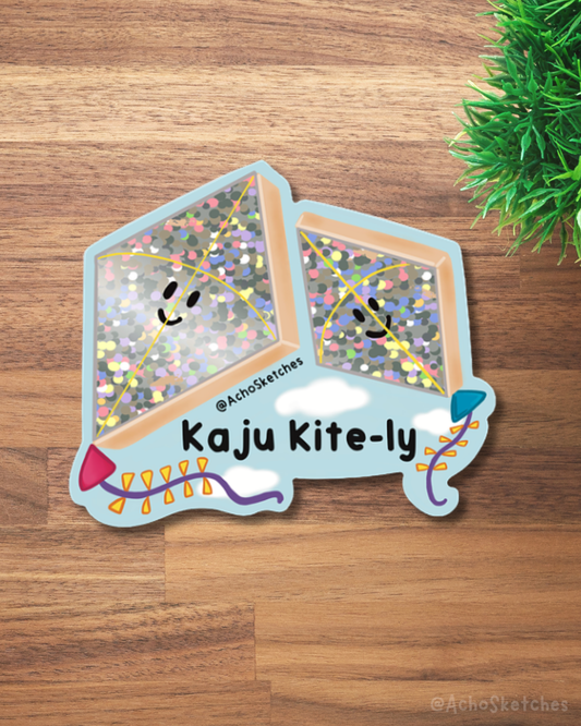 Kaju Kitely Glitter Sticker