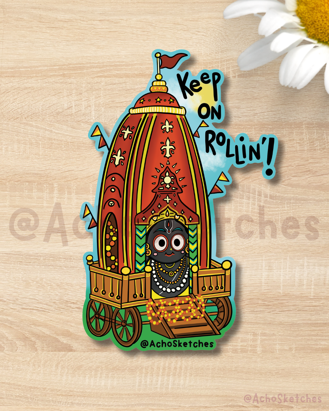 Lord Jagannath Magnet - Rath Yatra