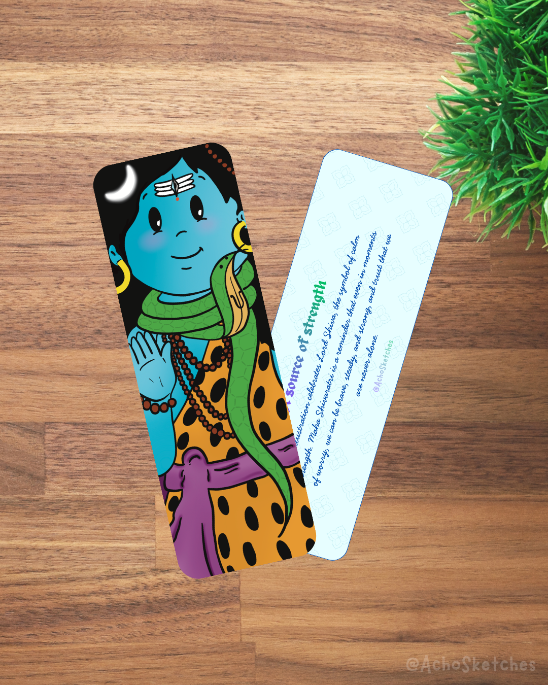 Lord Shiva Bookmark