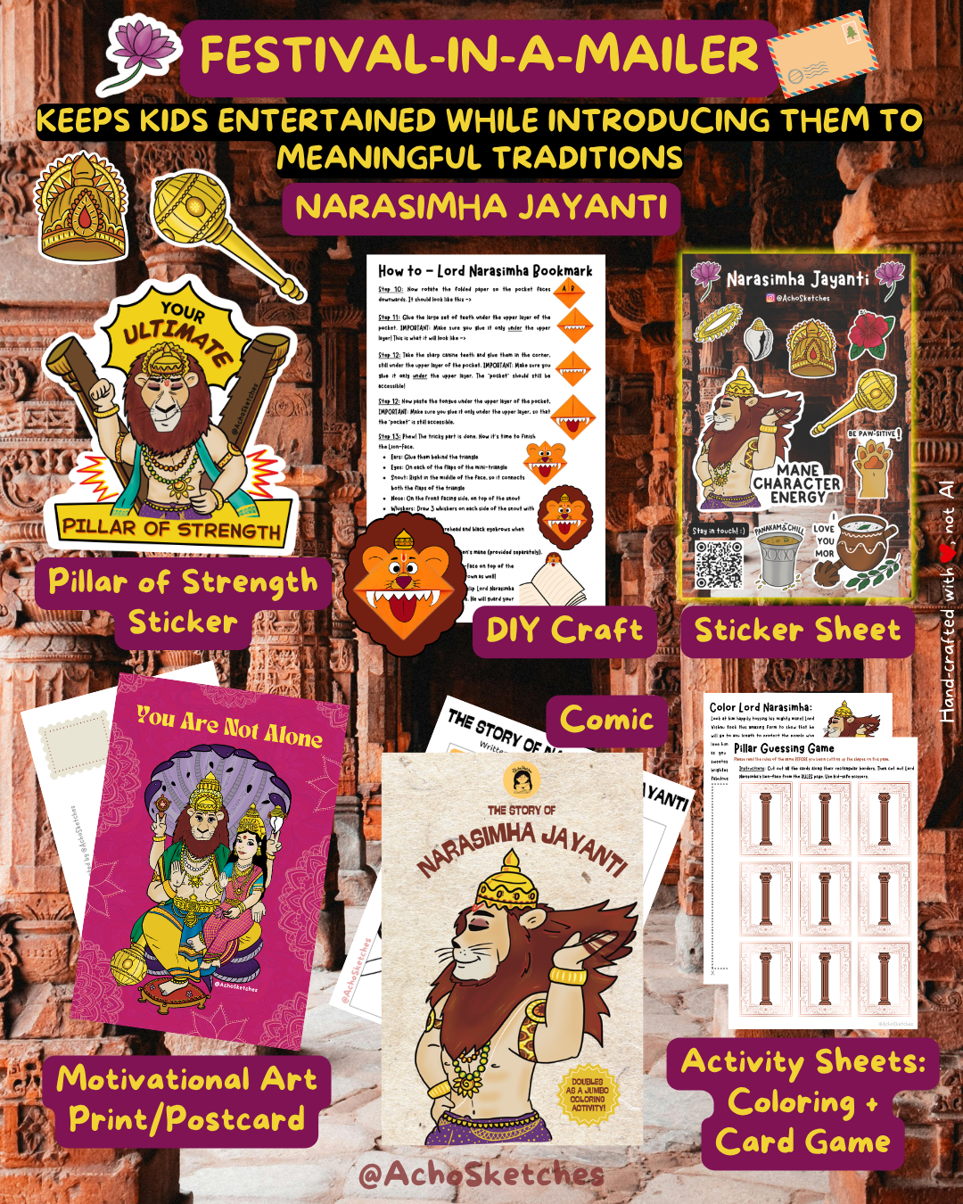 Narasimha Jayanti Festive Mailer