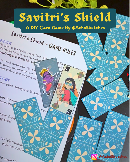 Savitri's Shield: DIY Card Game